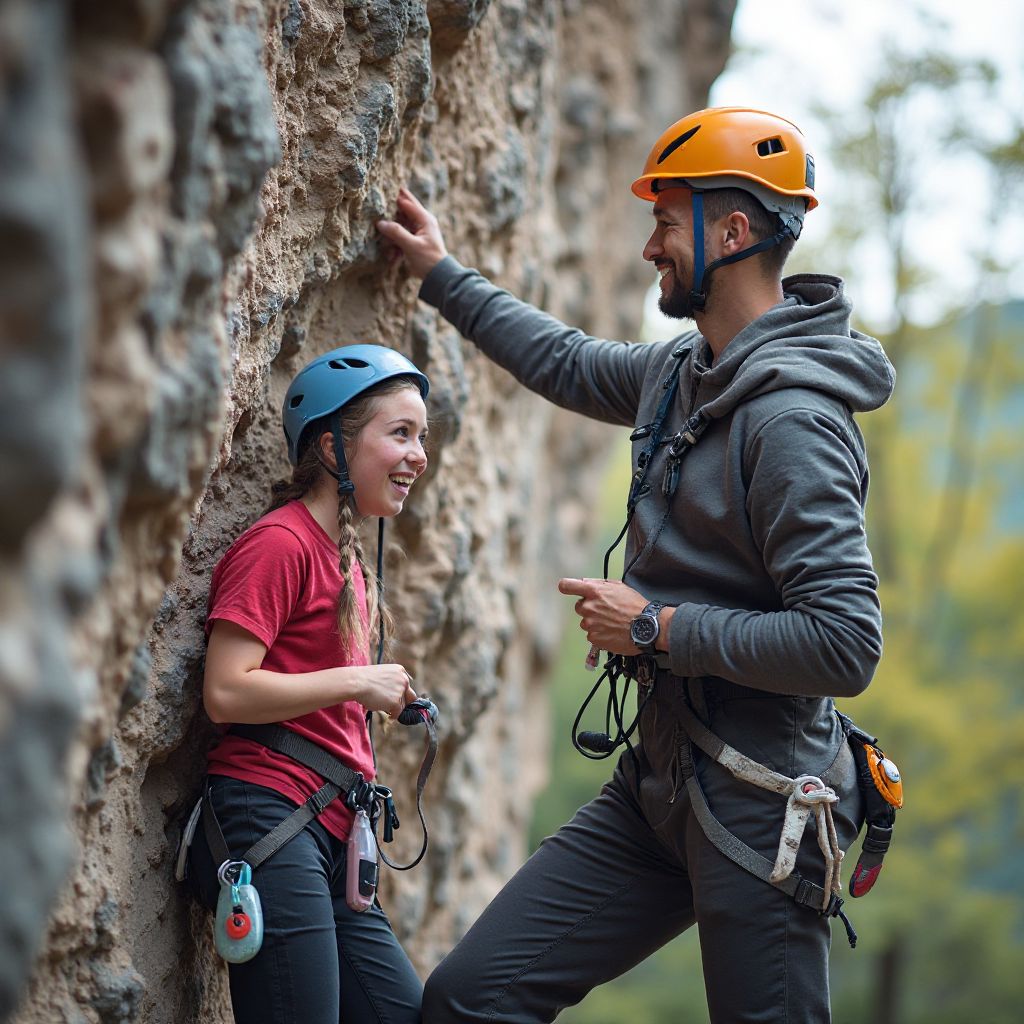 Klettertraining